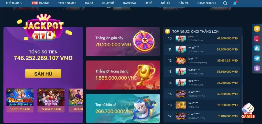 Chương Trình Thưởng Nạp Lại